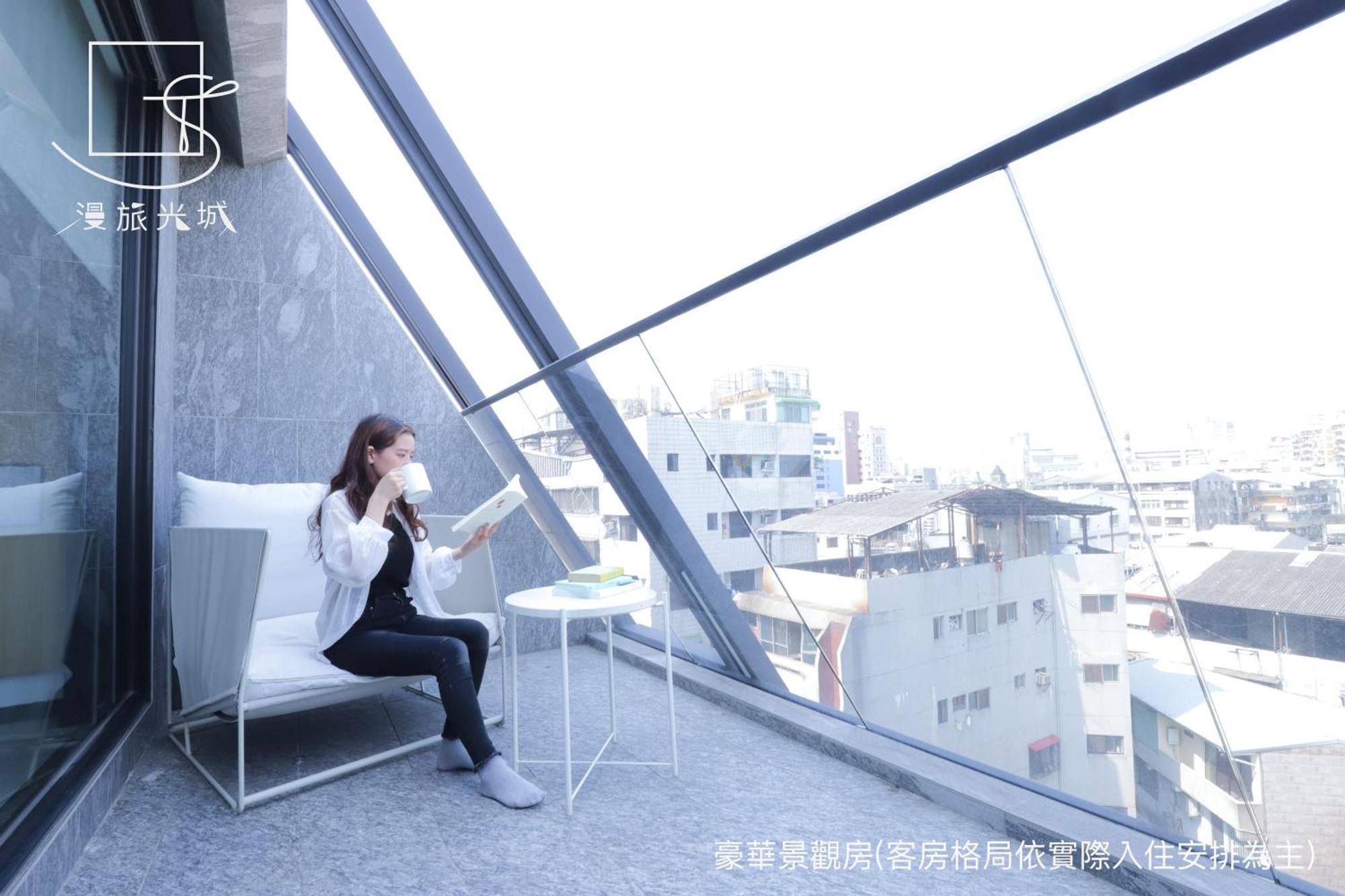 Slow Town Hotel-Glowing Taichung Quarto foto